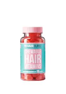 HAIRBURST Žvýkací vlasové vitamíny ve tvaru srdíčka 60 ks