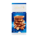 LINDT Lindt Les Grandes Mléčná čokoláda s celými lískovými jádry 150 g