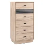 Komoda se zásuvkami Ancona, 60 cm, dub estana/antracit