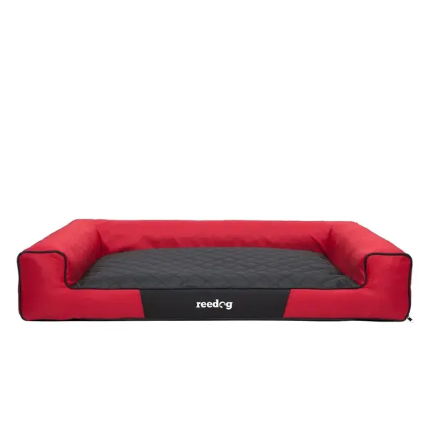 Pelíšek pro psa Reedog Red Plain | P4564