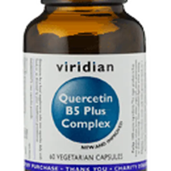 VIRIDIAN Quercetin B5 Plus Complex 60 kapslí