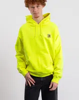 Carhartt WIP Hooded Industry Sweat Lumo Yellow garment dyed M