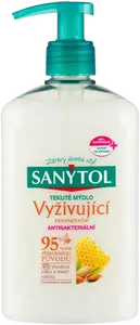 SANYTOL Dezinfekční mýdlo vyživující - Mandlové mléko & Mateří kašička 250 ml