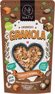 NATU Granola Slaný karamel 400 g
