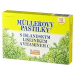 DR.MULLER Müllerovy pastilky s islandským lišejníkem 12 pastilek