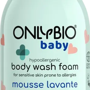 ONLYBIO Hypoalergenní mycí pěna pro miminka 300 ml