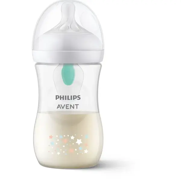 Philips Avent Natural Response AirFree SCY673/82 kojenecká láhev 3-6 m Bear 260 ml