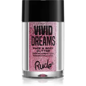 Rude Cosmetics Vivid Dreams třpytky na obličej i tělo odstín Daydream 2.7 g