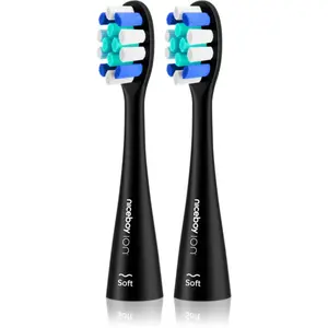 Niceboy ION Sonic Lite náhradní hlavice soft Black 2 ks