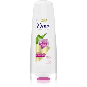 Dove Aloe & Rose Water kondicionér pro hydrataci a lesk 350 ml