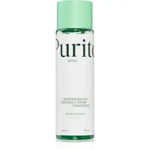 Purito Wonder Releaf Centella Toner Unscented zklidňující pleťové tonikum pro citlivou pleť 200 ml