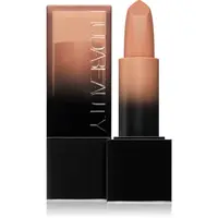 Huda Beauty Power Bullet Cream Glow hydratační rtěnka odstín Bossy Brown Empress 3 g