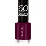 Rimmel 60 Seconds Super Shine lak na nehty odstín 712 Berry Pop 8 ml