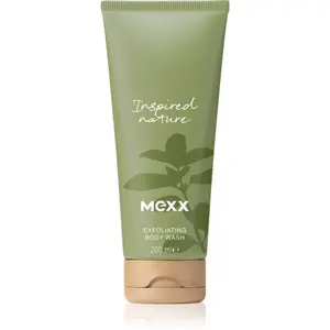 Mexx Inspired Nature exfoliační sprchový gel s parfemací 200 ml