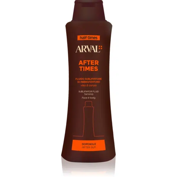 Arval Half Times Sublimator Fluid Tanning fluid po opalování na obličej a tělo 400 ml