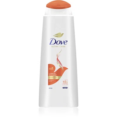 Dove Long & Radiant šampon pro unavené vlasy bez lesku 400 ml