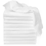 T-TOMI TETRA Cloth Diapers EXCLUSIVE COLLECTION White látkové pleny White 70x70 cm 10 ks