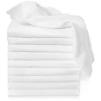 T-TOMI TETRA Cloth Diapers EXCLUSIVE COLLECTION White látkové pleny White 70x70 cm 10 ks