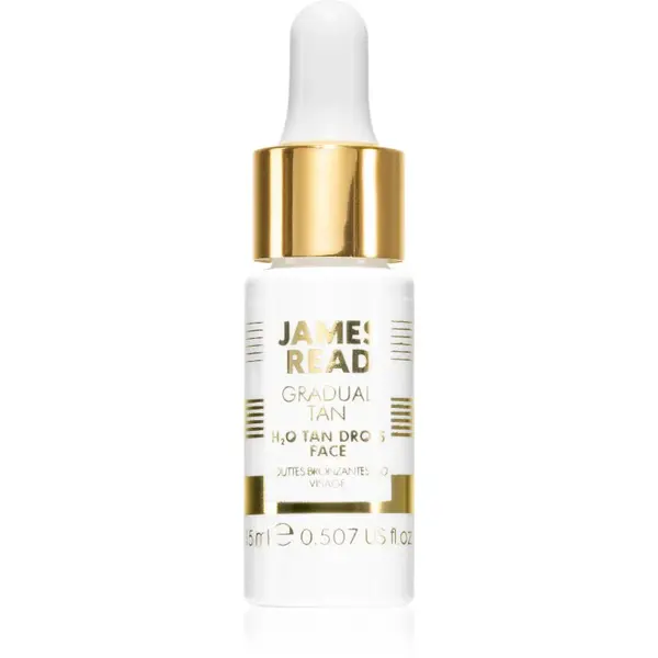 James Read Gradual Tan H2O Tan Drops samoopalovací kapky na obličej 15 ml