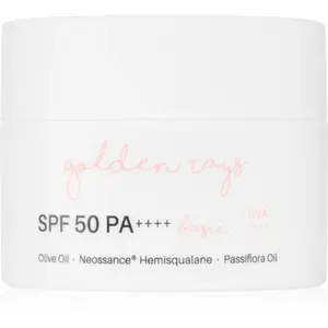 Nacomi Next Level Golden Rays hydratační denní krém SPF 50 holiday 50 ml