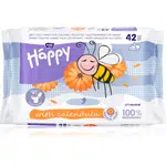 BELLA Baby Happy Calendula vlhčený toaletní papír s měsíčkem lékařským pro děti 42 ks
