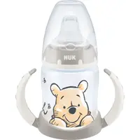 NUK First Choice + Winnie The Pooh kojenecká láhev s kontrolou teploty 6-18 m 150 ml
