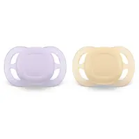 Philips Avent Ultrastart SCF075/01 0-2 m dudlík Yellow/Purple 2 ks