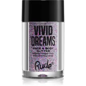 Rude Cosmetics Vivid Dreams třpytky na obličej i tělo odstín Multiverse 2.7 g