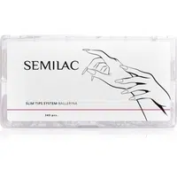 Semilac Accessories Slim Tips nálepky na nehty s prodlouženým účinkem 240 ks