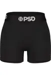 PSD Športové nohavice  čierna / biela