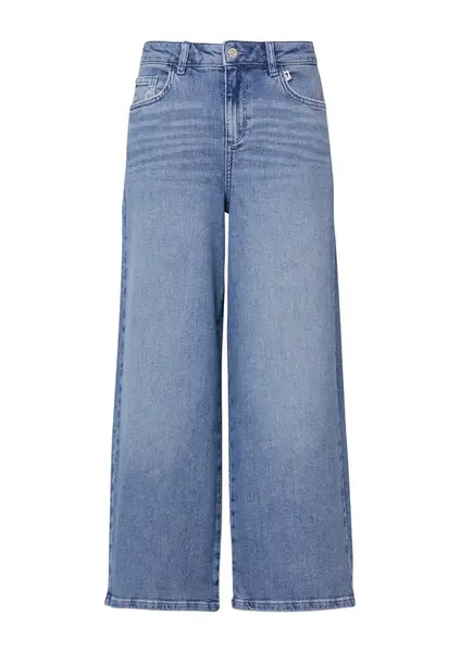 comma casual identity Džínsy 'Alva'  modrá denim