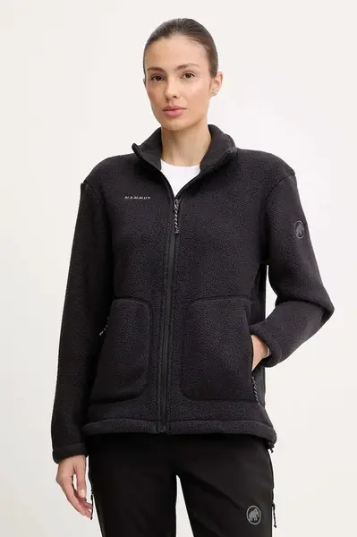 Sportovní mikina Mammut Falera růžová barva, hladká, 1014.05830