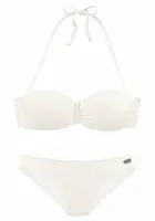 BUFFALO Bikiny  biela ako vlna