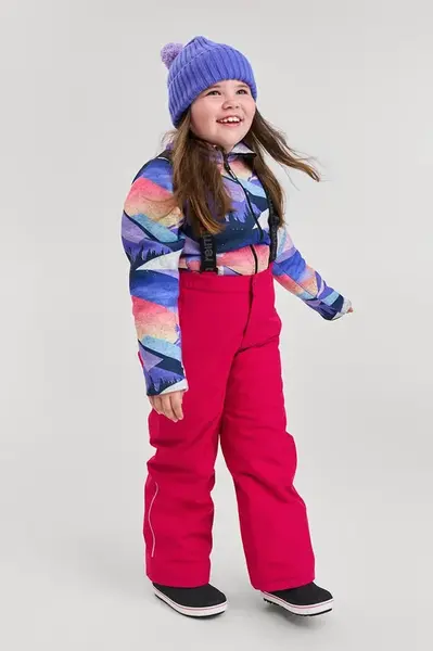 Dětské lyžařské kalhoty Reima Komein růžová barva, 5100398A