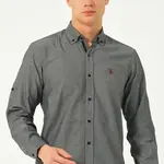 G674 DEWBERRY MEN'S SHIRT-SMOKED-3