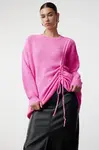 Trendyol Pink Thessaloniki Knitted Smock Detailed Knitwear Sweater