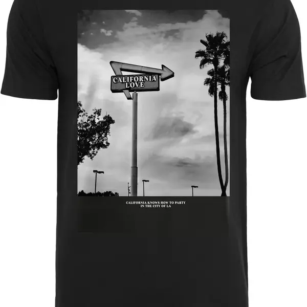 Černé tričko California Love