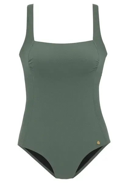 LASCANA Jednodielne plavky  olivová