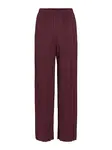 VILA Nohavice  baklažánová