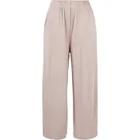 Dámské kalhoty Culotte pudrově růžové