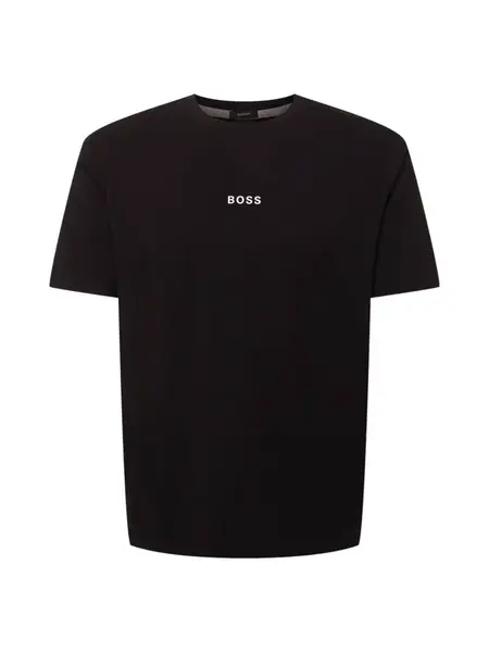 BOSS Tričko 'Chup'  čierna / biela