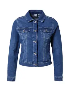 Cream Prechodná bunda 'Lisa'  modrá denim