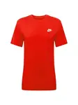 Nike Sportswear Tričko 'Club'  červená / biela