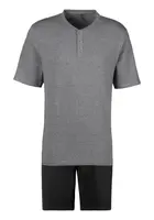 s.Oliver Krátke pyžamo  sivá / čierna