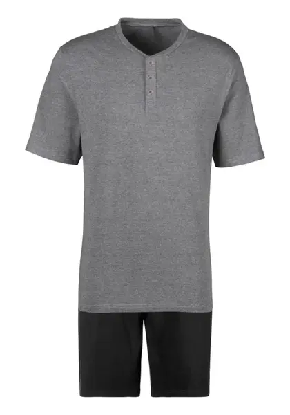 s.Oliver Krátke pyžamo  sivá / čierna