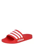 ADIDAS SPORTSWEAR Šľapky 'Adilette'  červená / biela