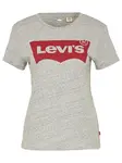 LEVI'S ® Tričko 'The Perfect'  sivá melírovaná / červená