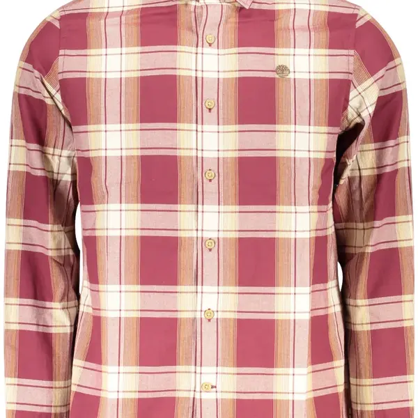 TIMBERLAND MEN&#39;S LONG-SLEEVED SHIRT, RED