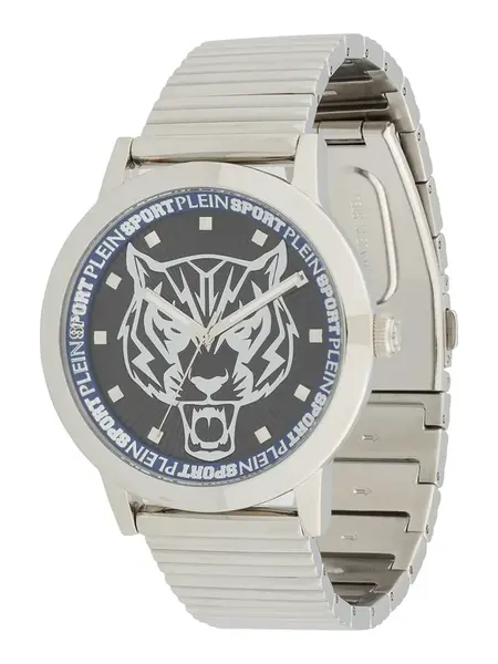 Plein Sport Analógové hodinky  tmavomodrá / svetlosivá / čierna / strieborná