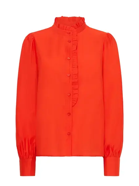 ICHI Blúzka 'IHKARLANI'  ohnivo červená